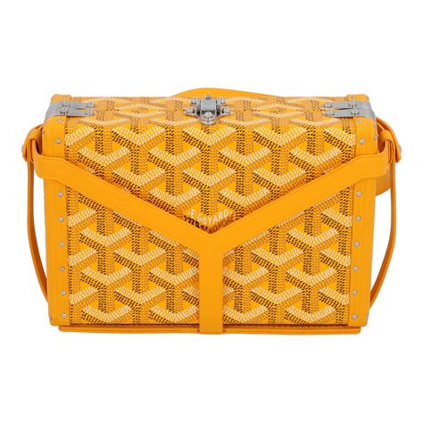 goyard minaudiere trunk price|real real goyard minaudiere.